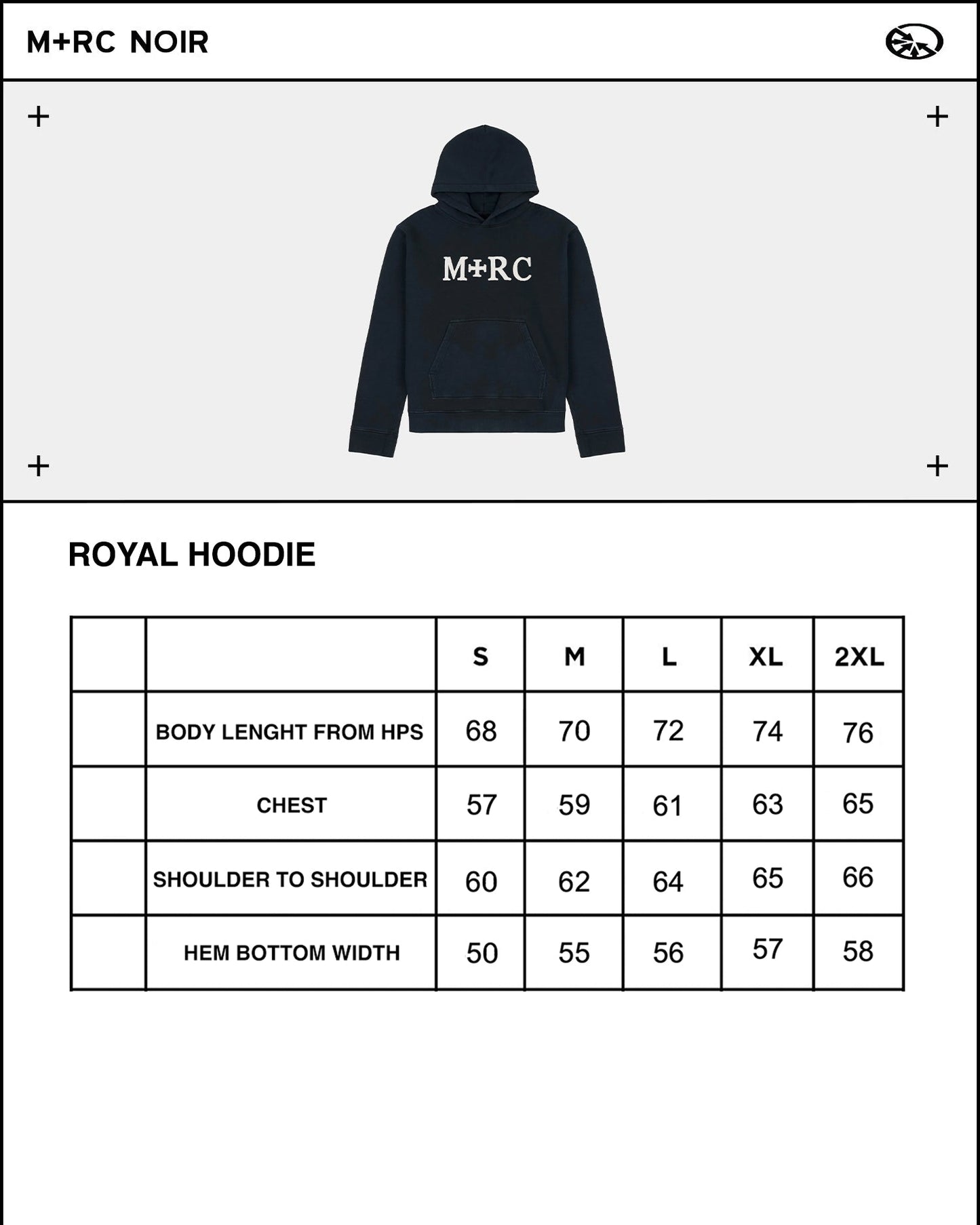 Royal Black Hoodie - mrcnoir