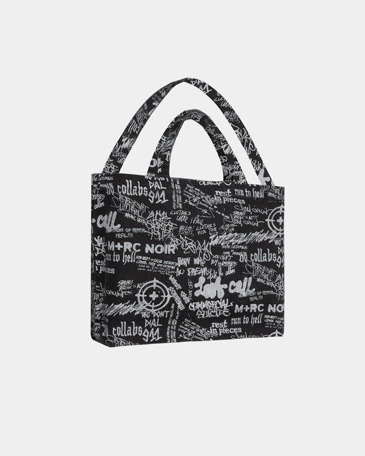 Speechless Denim Tote Bag