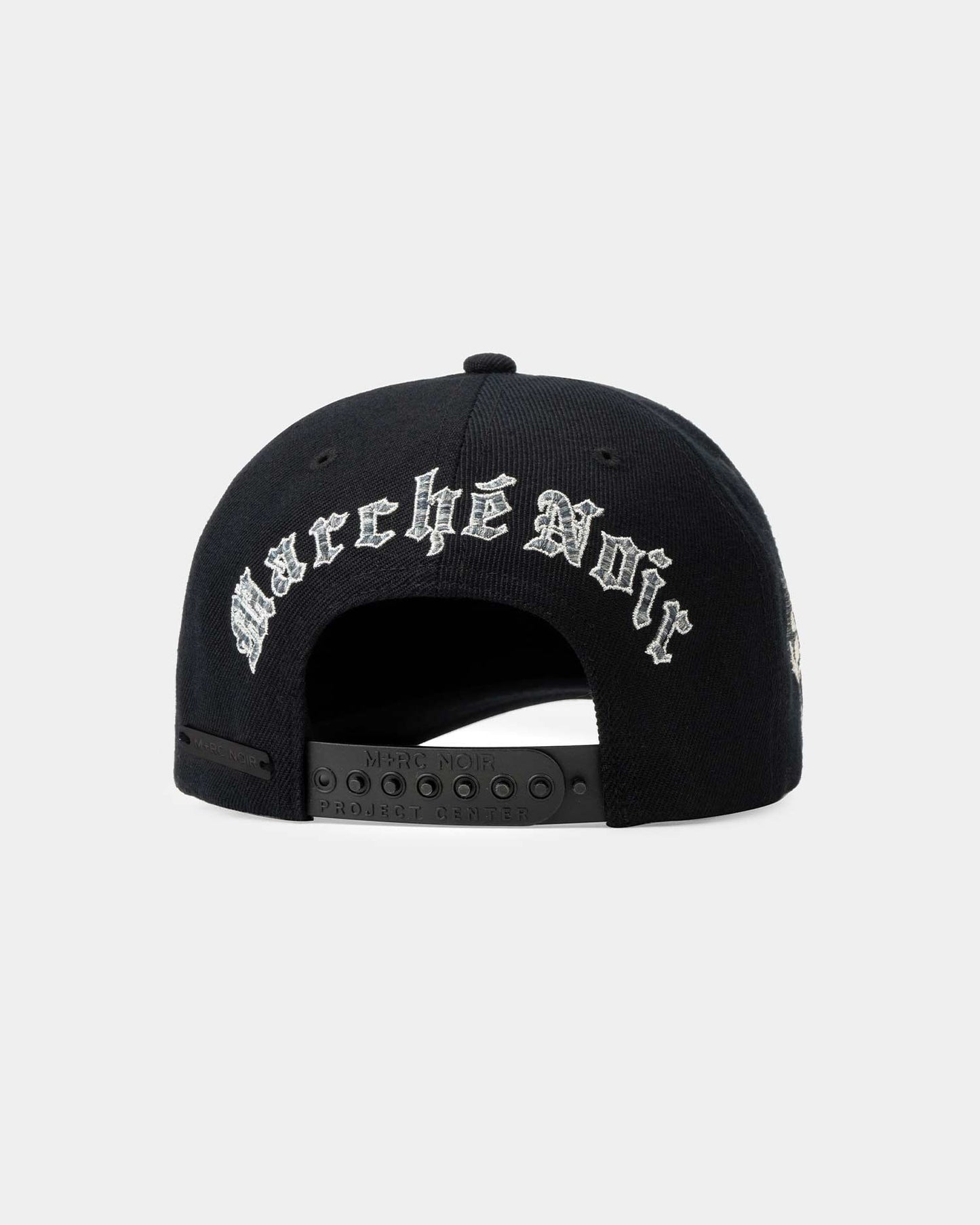 Black Nocturnal Wolf Italian Wool Hat - US