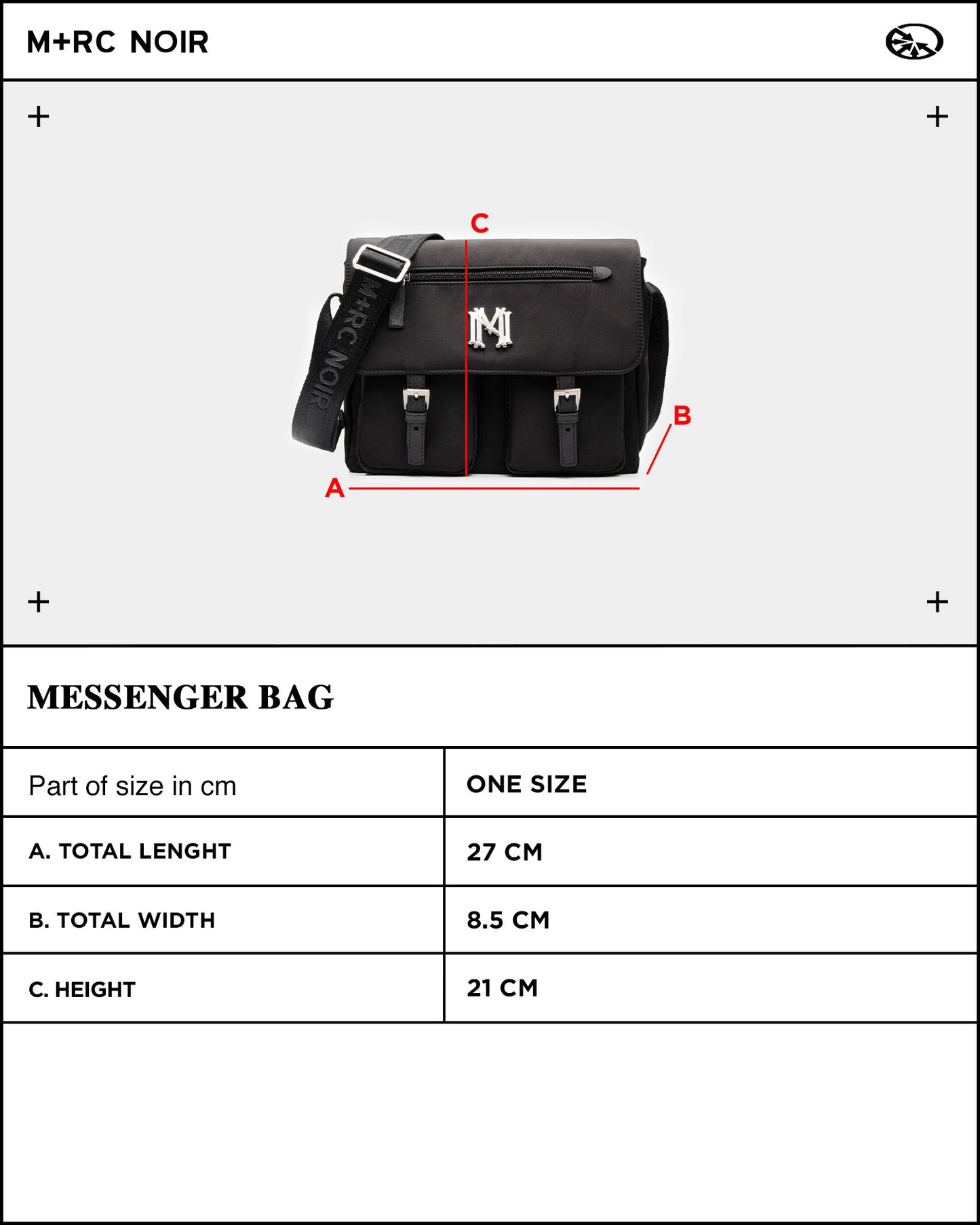 Blazon Messenger Bag