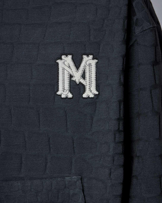 Alligator Vintage Black Hoodie - mrcnoir