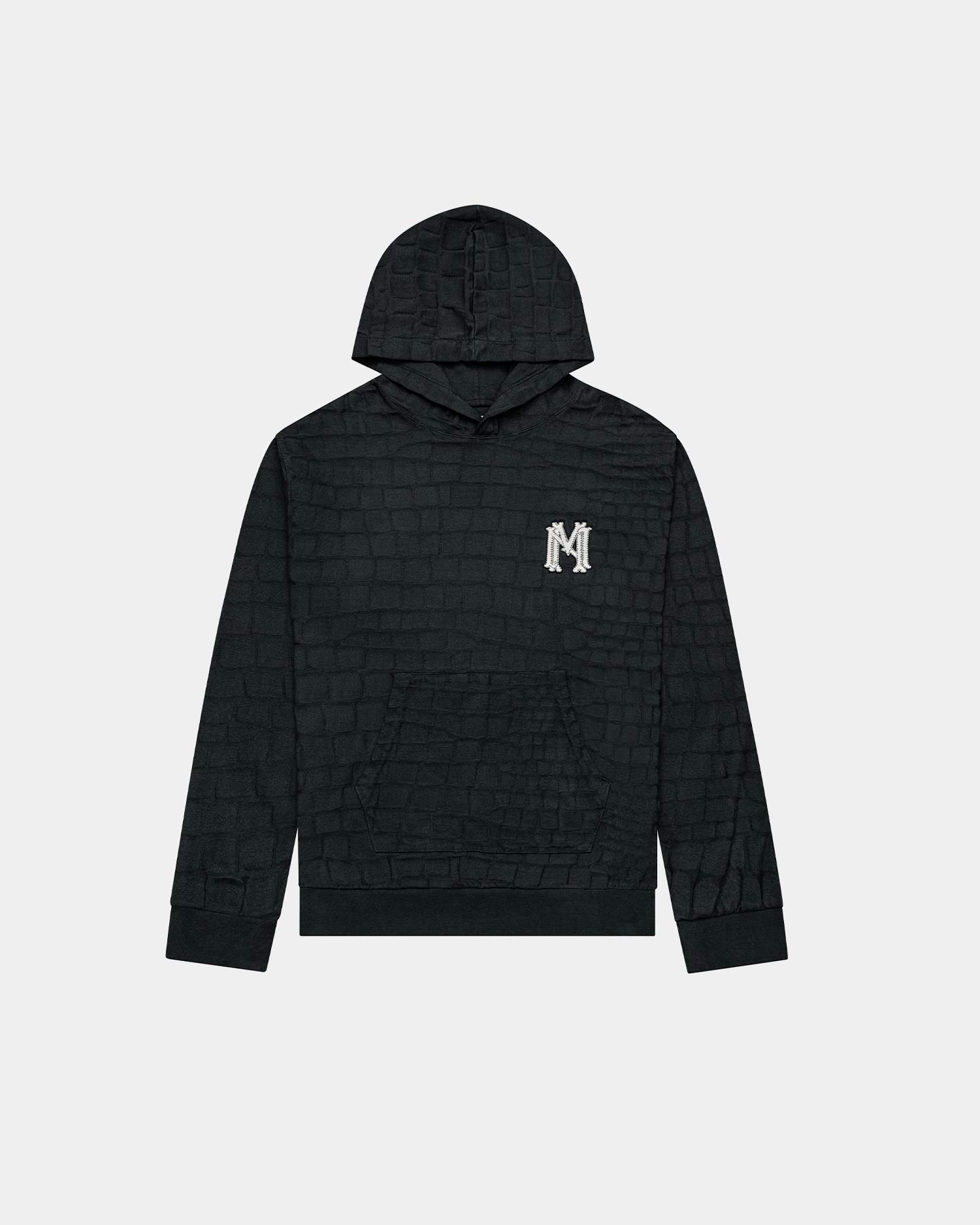 Alligator Vintage Black Hoodie - mrcnoir