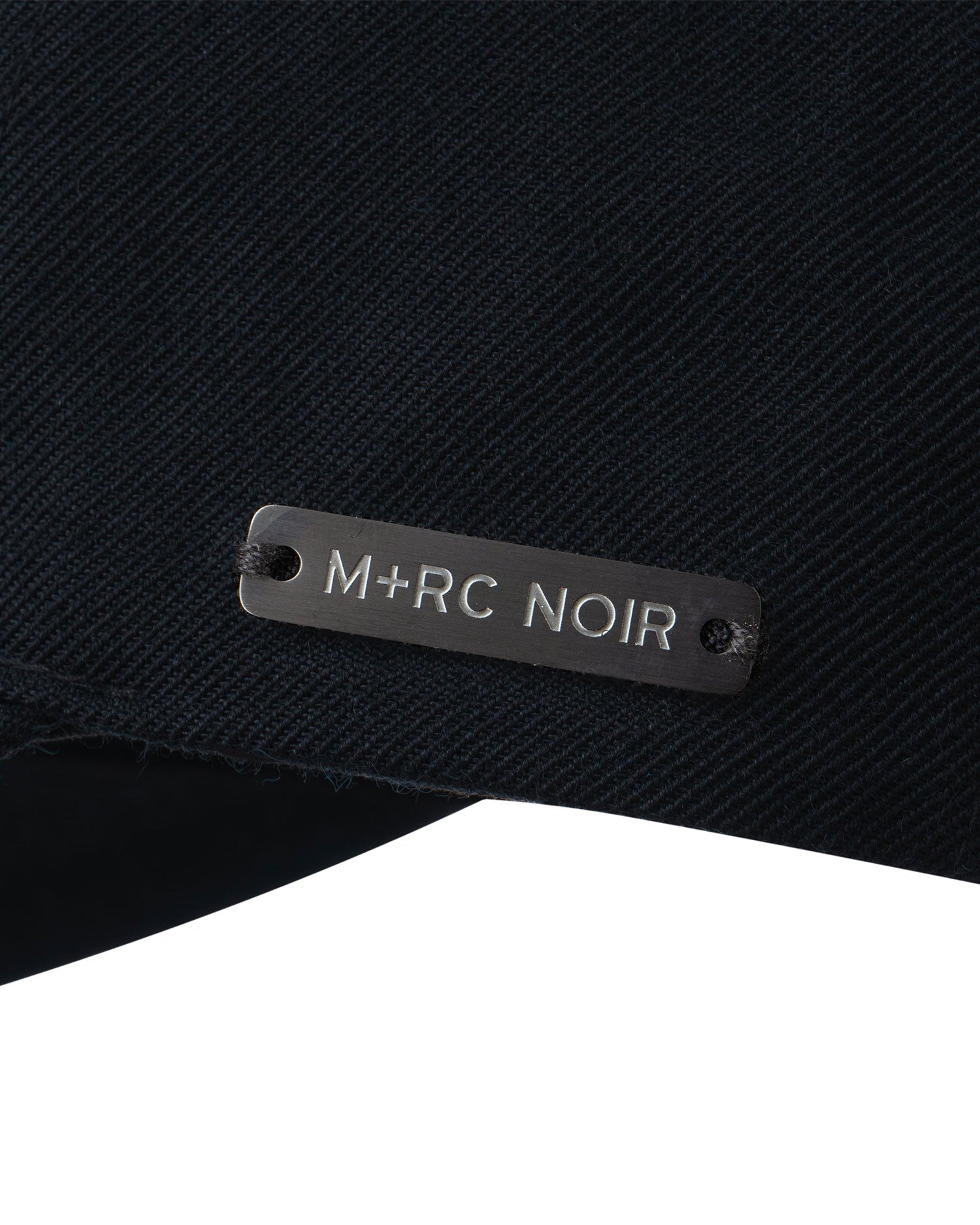 Black Nocturnal Wolf Italian Wool Hat - mrcnoir