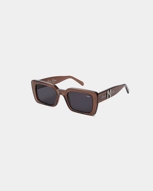 Blazon Butterfly Brown Sunglasses - mrcnoir