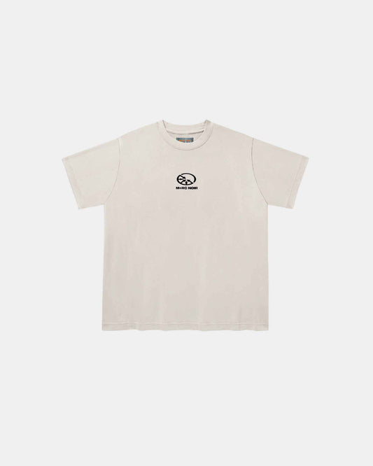 "Eclipses" Beige Tee - mrcnoir