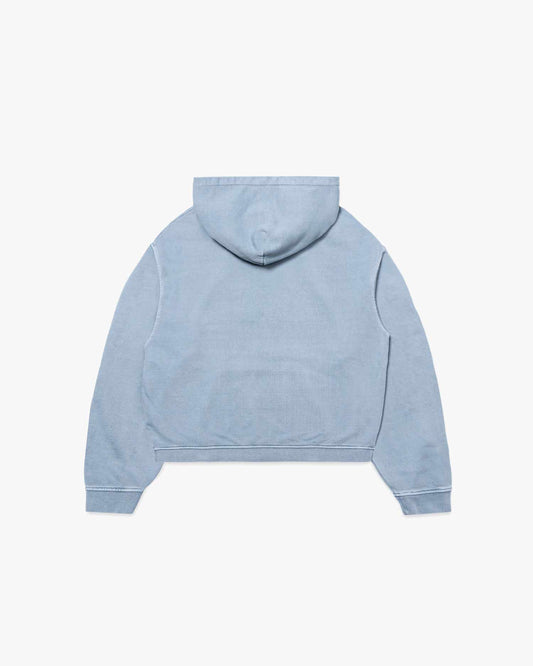 "Eclipses" Dusty Blue Hoodie - mrcnoir