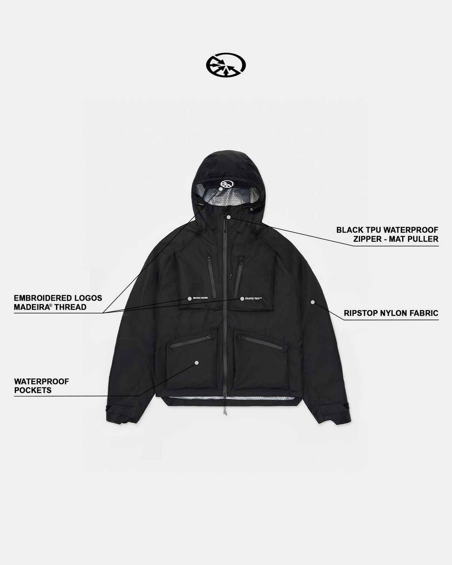 "God’s Complex" Black Jacket - mrcnoir