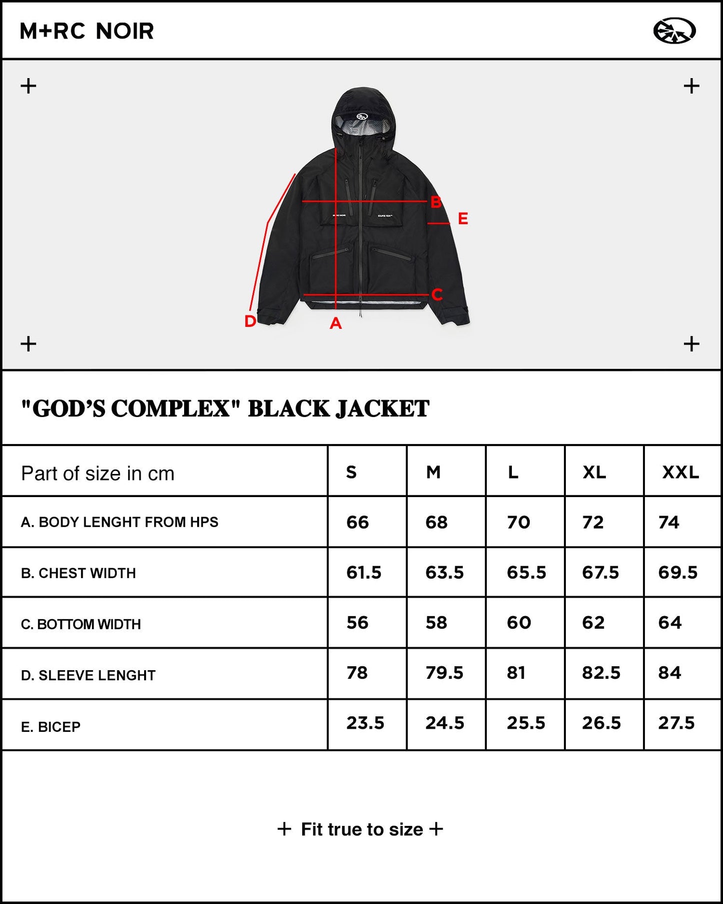 "God’s Complex" Black Jacket - mrcnoir