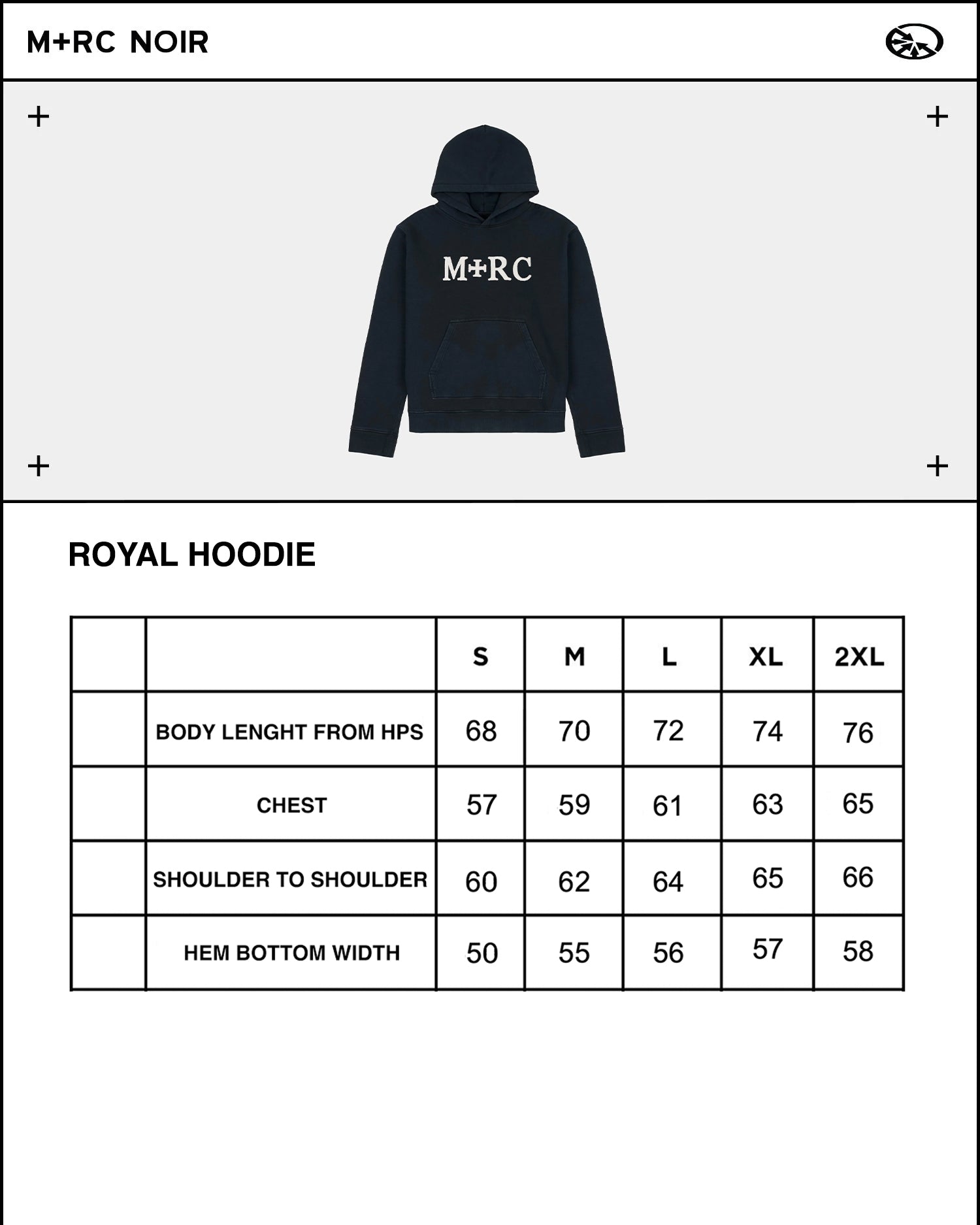 Royal Black Hoodie - mrcnoir
