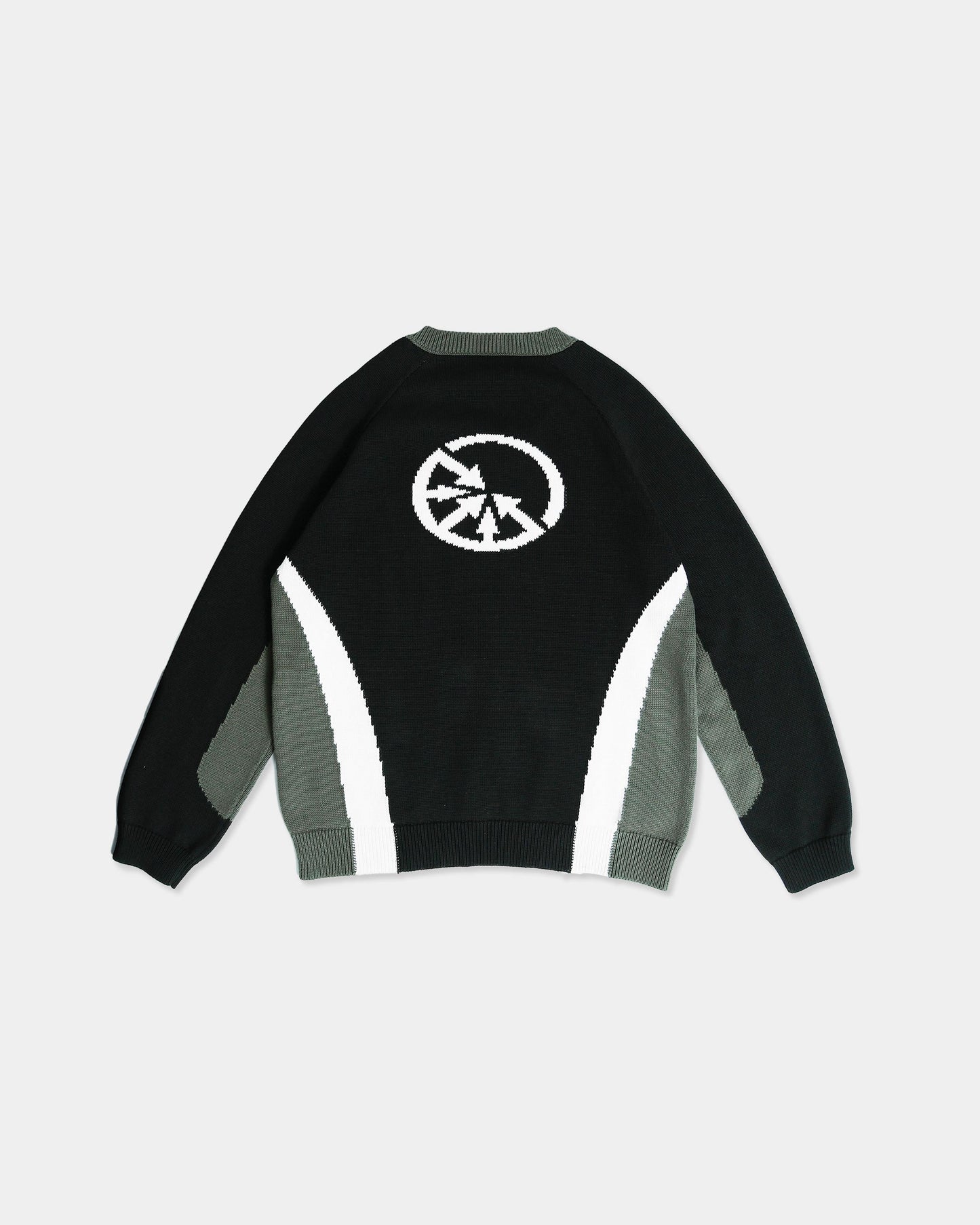 "Seven Lives" Football Knitted Sweater - mrcnoir