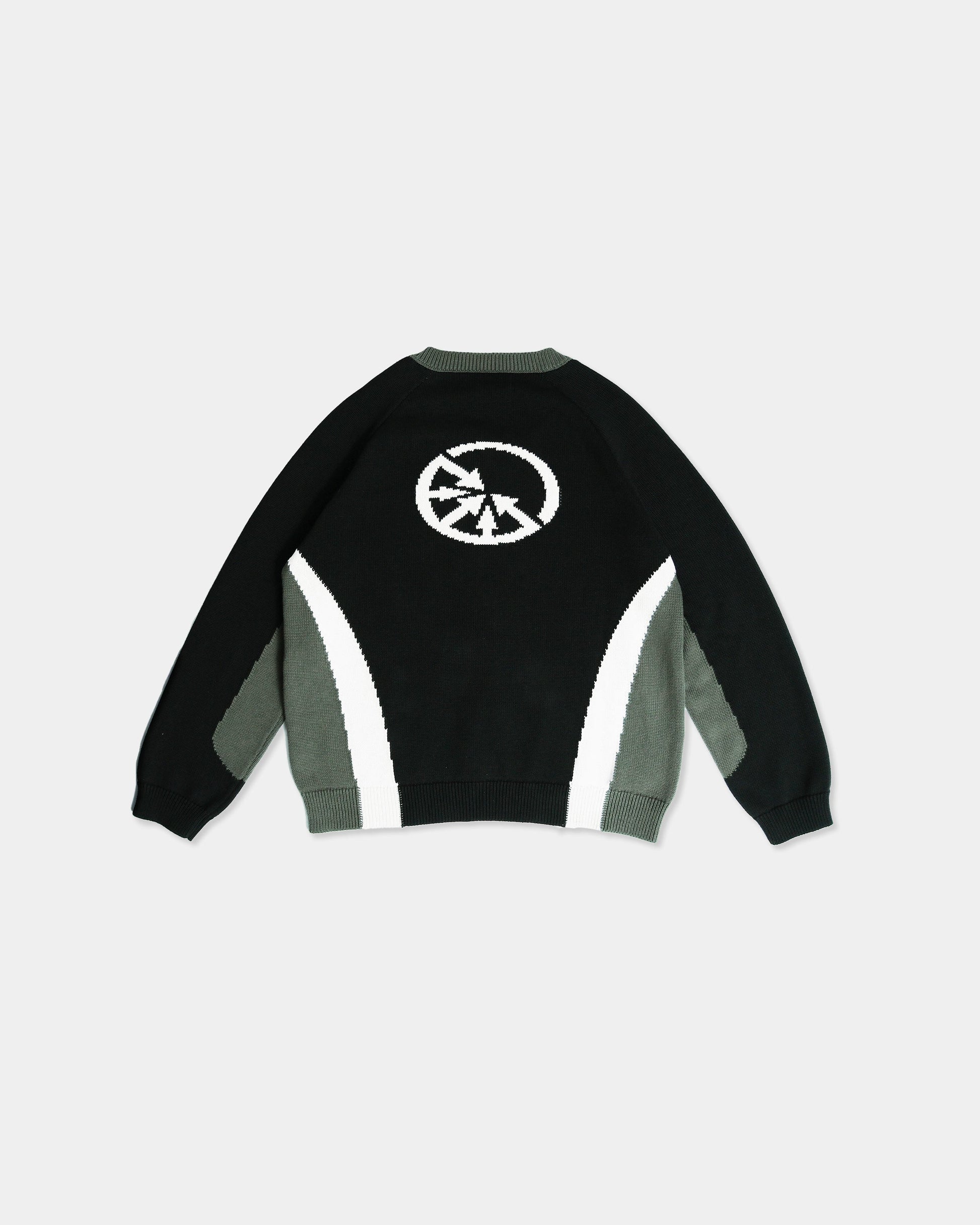"Seven Lives" Football Knitted Sweater - mrcnoir