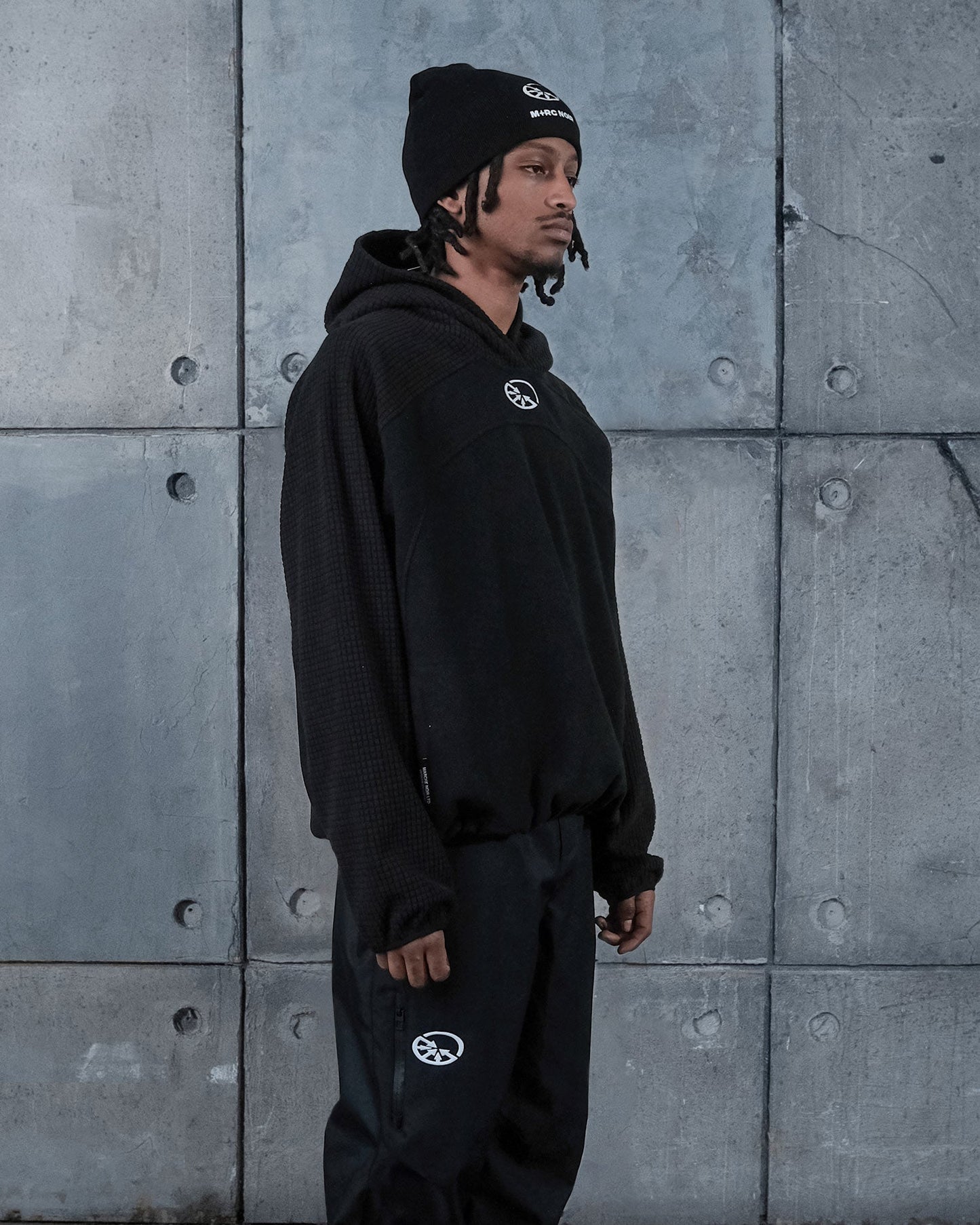 "Tundra" Polartec Fleece Hoodie - mrcnoir