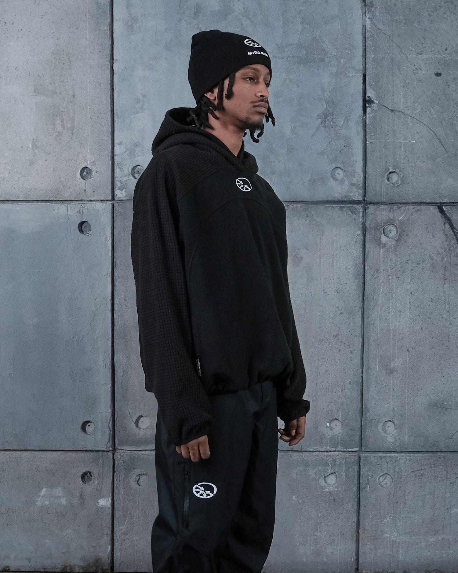 "Tundra" Polartec Fleece Hoodie - mrcnoir