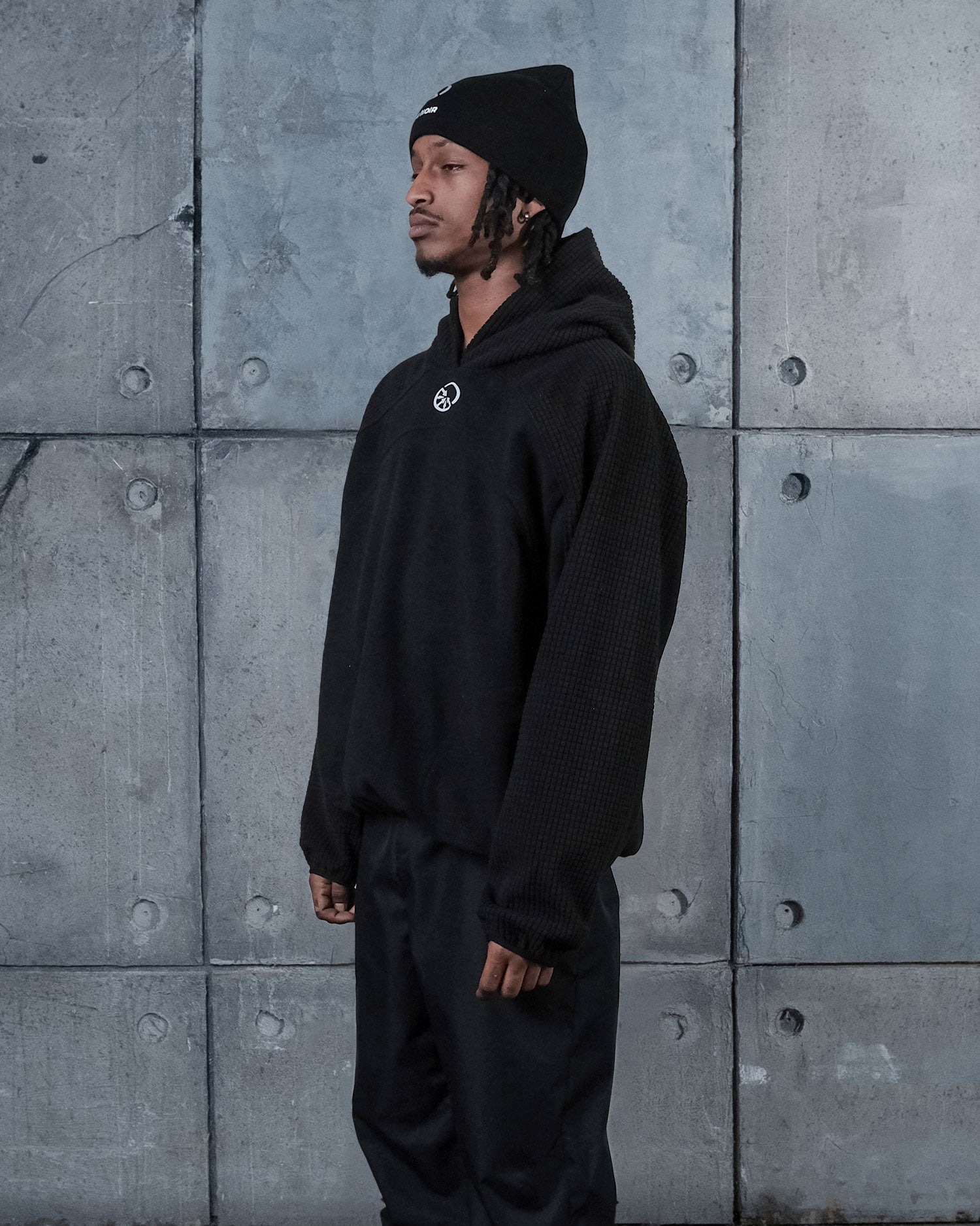 "Tundra" Polartec Fleece Hoodie - mrcnoir