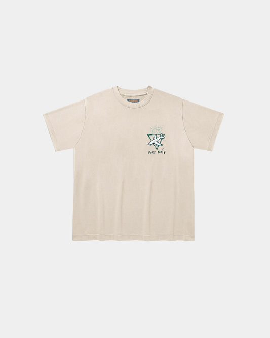 US Beige Bermuda tee - mrcnoir