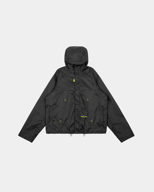 US Black Nylon Tactical Jacket - mrcnoir