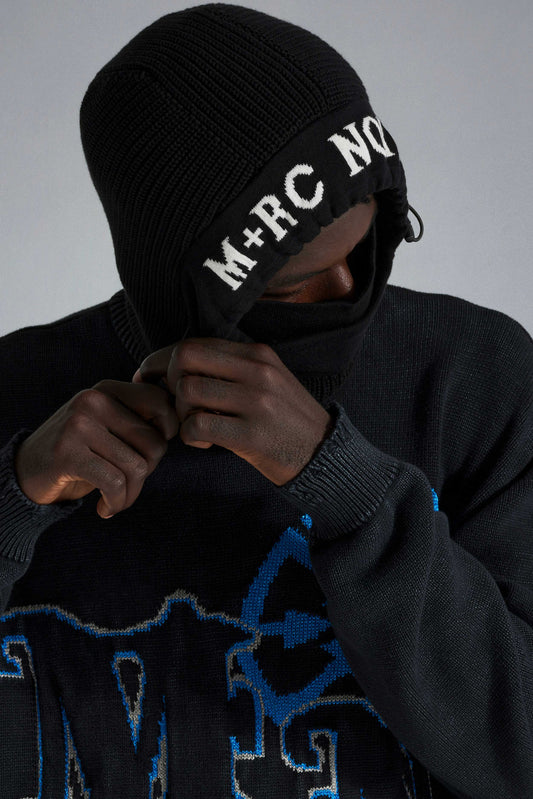 “Project” Knitted balaclava - mrcnoir